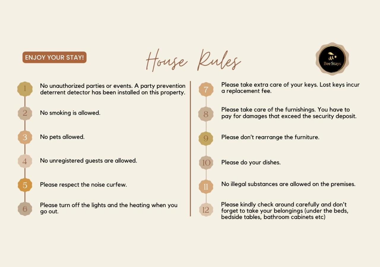 Bee Stays - Maliston House Great Sankey Екстер'єр фото